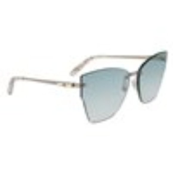 Salvatore Ferragamo Sf223s-726-62 Gold And Ivory Butterfly Sunglasses